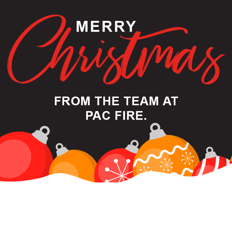 Merry Christmas from the team at Pac Fire.